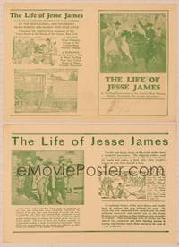 9r109 LIFE OF JESSE JAMES herald '10s wonderful images of real life outlaws!