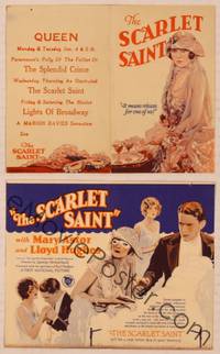 9r133 SCARLET SAINT herald '25 artwork images of sexy young Mary Astor & Lloyd Hughes!