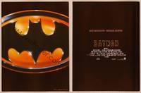 9r557 BATMAN Japanese program '89 Michael Keaton, Jack Nicholson, directed by Tim Burton!
