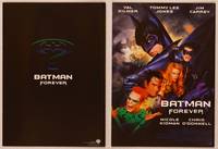 9r558 BATMAN FOREVER Japanese program '95 Val Kilmer, Nicole Kidman, Tommy Lee Jones, Jim Carrey