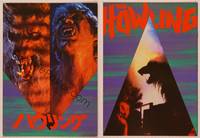 9r605 HOWLING Japanese program '81 Joe Dante, many great werewolf images!