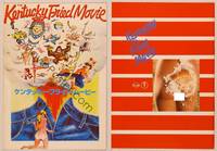9r610 KENTUCKY FRIED MOVIE Japanese program '77 John Landis comedy, wonderful different art!