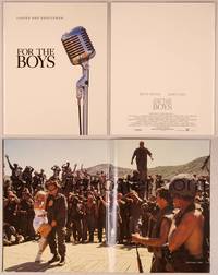 9r399 FOR THE BOYS program '91 Mark Rydell directed, Bette Midler, James Caan, George Segal