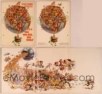 9r411 IT'S A MAD, MAD, MAD, MAD WORLD program '64 great art of entire cast by Jack Davis!