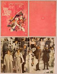 9r428 MY FAIR LADY softcover program '64 classic art of Audrey Hepburn & Harrison by Bob Peak!