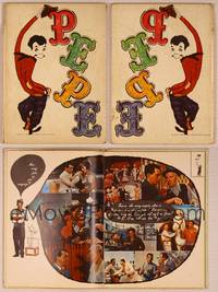 9r435 PEPE hardcover program '61 cool art of Cantinflas, plus 35 all-star cast members!
