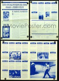 9r325 INTERVISTA/VOICE OF THE MOON Italian program '95 Federico Fellini film festival!