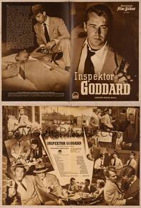9s131 APPOINTMENT WITH DANGER German program '51 cool different images of tough Alan Ladd!