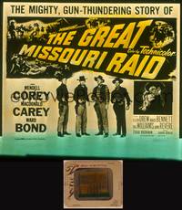 9s111 GREAT MISSOURI RAID glass slide '51 Wendell Corey, Macdonald Carey, Ward Bond