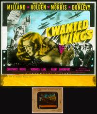 9s115 I WANTED WINGS glass slide '41 sexy Veronica Lake, Ray Milland, William Holden!