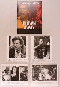 9s187 BLOWN AWAY presskit '94 Jeff Bridges, Tommy Lee Jones, Suzy Amis, Lloyd Bridges