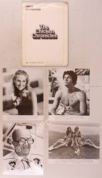 9s193 CHICKEN CHRONICLES presskit '77 Steve Guttenberg, Phil Silvers, the spirit of '69!