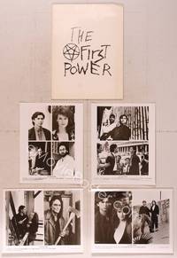 9s199 FIRST POWER presskit '90 Lou Diamond Phillips, Tracy Griffith, Jeff Kober