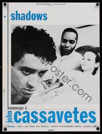 9t506 HOMMAGE A JOHN CASSAVETES French 15x21 '90s Cassavetes film festival, Shadows!