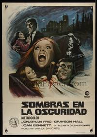 9t272 HOUSE OF DARK SHADOWS Spanish '72 how vampires do it, a bizarre act of unnatural lust!