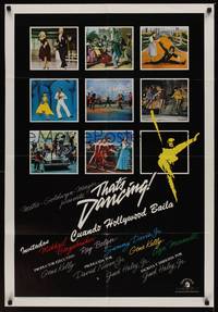 9t010 THAT'S DANCING Venezuelan '85 Sammy Davis Jr., Gene Kelly, all-time best musicals!