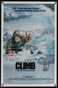 9v058 CLIMB 1sh '86 cool Eagle artwork of Bruce Greenwood & ghost mountain climber!