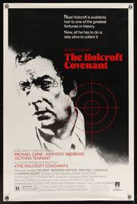 9v234 HOLCROFT COVENANT 1sh '85 Michael Caine is suddenly heir to one of the greatest fortunes!