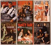 9w023 LOT OF VANITY FAIR MAGAZINES 6 magazines April 1995 to April 2001 all special issues!