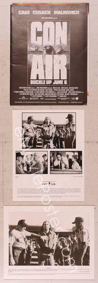 9w193 CON AIR presskit '97 Nicholas Cage, John Cusack, John Malkovich, Steve Buscemi