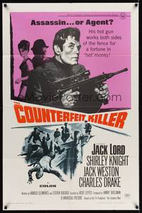 9x153 COUNTERFEIT KILLER int'l 1sh '68 his gun works both sides of the fence, Assassin Or Agent?