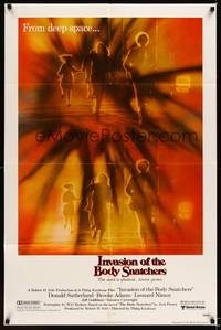 9x415 INVASION OF THE BODY SNATCHERS 1sh '78 Philip Kaufman classic remake of deep space invaders!
