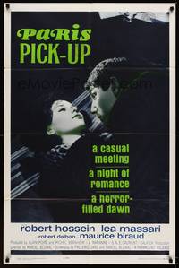 9x606 PARIS PICK-UP 1sh '63 Le Monte-Charge, a night of romance, a horror-filled dawn!