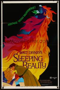 9x716 SLEEPING BEAUTY style A 1sh R70 Walt Disney cartoon fairy tale fantasy classic!