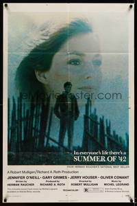 9x755 SUMMER OF '42 1sh '71 in everyone's life there's a summer like this, Jennifer O'Neill!
