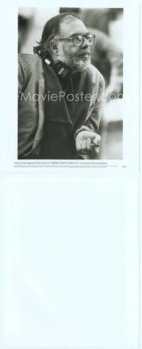 9y065 BRAM STOKER'S DRACULA #12 candid 8x10 still '92 director Francis Ford Coppola holding cigar!
