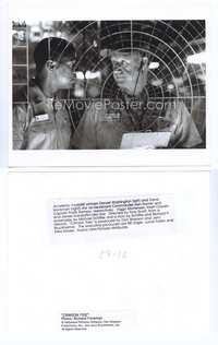 9y109 CRIMSON TIDE 8x10 still '95 close up of Denzel Washington & Gene Hackman at radar!