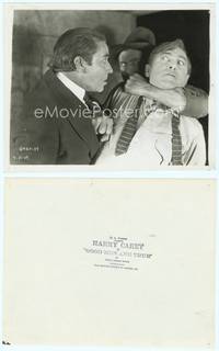 9y199 GOOD MEN & TRUE 8x10 still '22 close up of Harry Carey being choked and attacked!