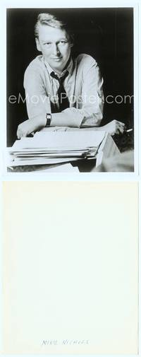 9y207 GRADUATE 8x10 still '68 posed portrait of director Mike Nichols!