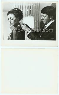 9y205 GRADUATE 8x10 still '68 Dustin Hoffman unzips Anne Bancroft in hotel room!