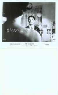 9y203 GRADUATE 8x10 still '68 Dustin Hoffman sees Anne Bancroft naked in Elaine's room!