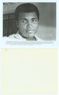 9y214 GREATEST 8x10 still '77 close up of boxer Muhammad Ali smiling after reading his poetry!