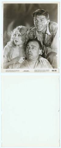 9y288 KING KONG 8.25x10 still R56 great close up of Fay Wray, Robert Armstrong & Cabot scared!