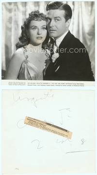 9y297 LADY HAS PLANS 71/4x8 still '42 close up of Ray Milland & scared pretty Paulette Goddard!