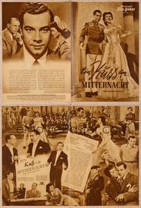 9z164 THAT MIDNIGHT KISS German program '51 many different images of Kathryn Grayson & Jose Iturbi!
