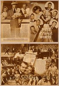 9z165 THREE LITTLE WORDS German program '51 Fred Astaire, Red Skelton, sexy Vera-Ellen, different!