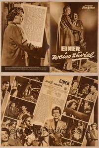 9z172 WOMAN ON THE RUN German program '51 Ann Sheridan, Dennis O'Keefe, different film noir images!