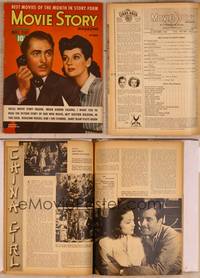 9z060 MOVIE STORY magazine October 1942, Brian Aherne & Rosalind Russell in My Sister Eileen!