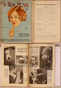 9z034 NEW MOVIE MAGAZINE magazine December 1929, art of winking Nancy Carroll by Penrhyn Stanlaws!
