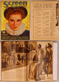 9z047 SCREEN ROMANCES magazine July 1936, Katharine Hepburn as Mary of Scotland by Earl Christy!