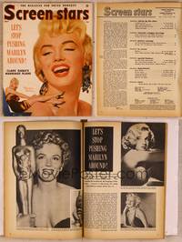 9z069 SCREEN STARS magazine July 1955, sexy Marilyn Monroe in The Seven Year Itch!