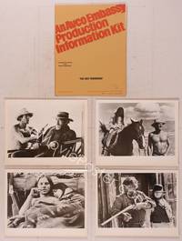 9z195 FACE TO THE WIND presskit '72 different images of Cliff Potts with Native American girl!