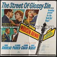 1a248 MADISON AVENUE 6sh '61 Dana Andrews wants Eleanor Parker to be nice to him!