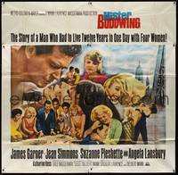 1a263 MISTER BUDDWING 6sh '66 amnesiac James Garner must figure out who he is in one day!