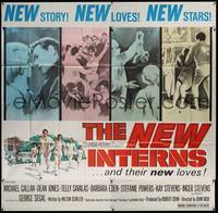 1a272 NEW INTERNS 6sh '64 Michael Callan, first George Segal, Howard Terpning art!