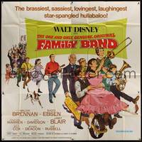 1a281 ONE & ONLY GENUINE ORIGINAL FAMILY BAND 6sh '68 the laughingest star-spangled hullabaloo!
